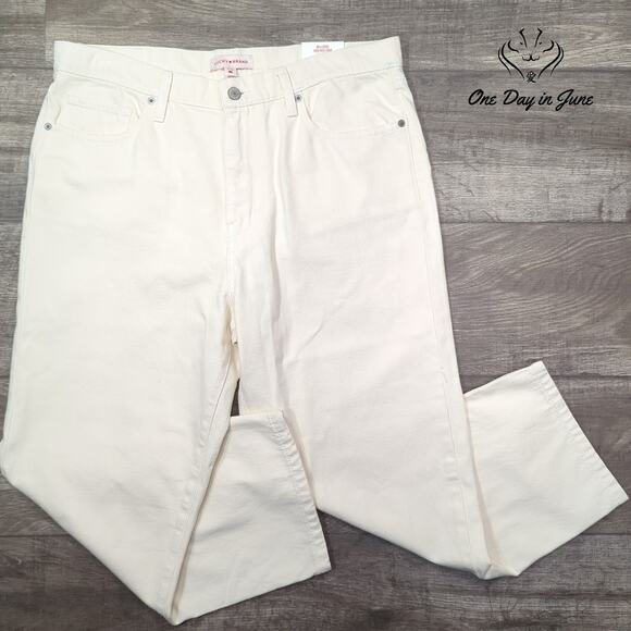 Lucky Brand 90s Loose High Rise Crop Jeans Size 14 - Picture 1 of 6